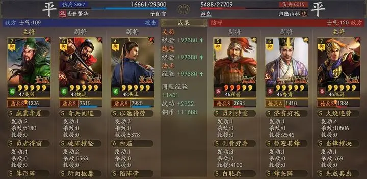 三國志戰略版關羽勇者盾陣容攻略
